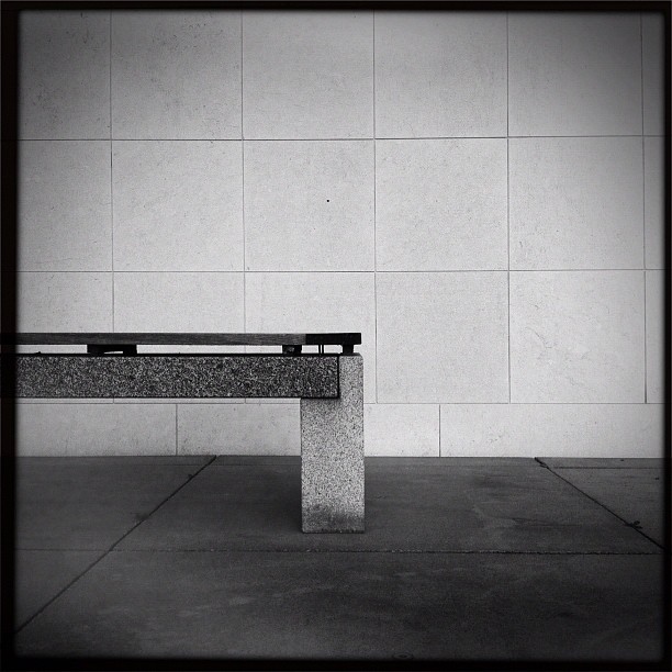 just a bench